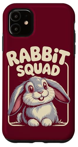 Rabbit Owner Rabbit Squad Hülle für iPhone 11 Rabbit Owner Rabbit Squad Hülle für iPhone 11 von Rabbit Lover Gifts & Tees