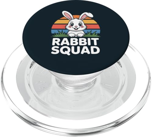 Rabbit Owner Rabbit Squad PopSockets PopGrip für MagSafe Rabbit Owner Rabbit Squad PopSockets PopGrip für MagSafe von Rabbit Lover Gifts & Tees