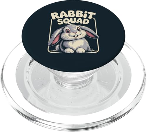 Rabbit Owner Rabbit Squad PopSockets PopGrip für MagSafe Rabbit Owner Rabbit Squad PopSockets PopGrip für MagSafe von Rabbit Lover Gifts & Tees