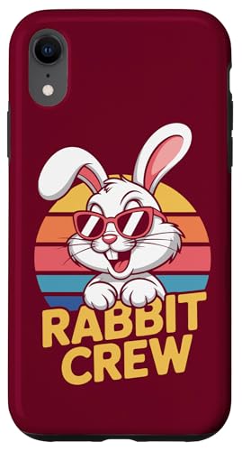 Rabbit Sonnenbrille Rabbit Crew Hülle für iPhone XR Rabbit Sonnenbrille Rabbit Crew Hülle für iPhone XR von Rabbit Lover Gifts & Tees