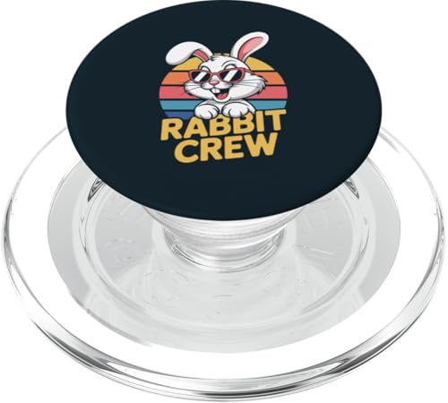 Rabbit Sonnenbrille Rabbit Crew PopSockets PopGrip für MagSafe Rabbit Sonnenbrille Rabbit Crew PopSockets PopGrip für MagSafe von Rabbit Lover Gifts & Tees