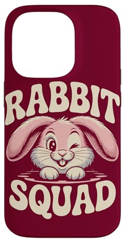 Rabbit Squad Süßes Kaninchen Hülle für iPhone 14 Pro Rabbit Squad Süßes Kaninchen Hülle für iPhone 14 Pro von Rabbit Lover Gifts & Tees