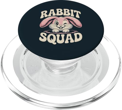 Rabbit Squad Süßes Kaninchen PopSockets PopGrip für MagSafe Rabbit Squad Süßes Kaninchen PopSockets PopGrip für MagSafe von Rabbit Lover Gifts & Tees