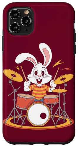 Schlagzeuger Hase Schlagzeugset Hase Hülle für iPhone 11 Pro Max Schlagzeuger Hase Schlagzeugset Hase Hülle für iPhone 11 Pro Max von Rabbit Lover Gifts & Tees