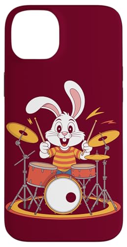 Schlagzeuger Hase Schlagzeugset Hase Hülle für iPhone 14 Plus Schlagzeuger Hase Schlagzeugset Hase Hülle für iPhone 14 Plus von Rabbit Lover Gifts & Tees