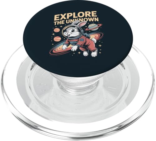 Space Rabbit Astronaut Hase PopSockets PopGrip für MagSafe Space Rabbit Astronaut Hase PopSockets PopGrip für MagSafe von Rabbit Lover Gifts & Tees