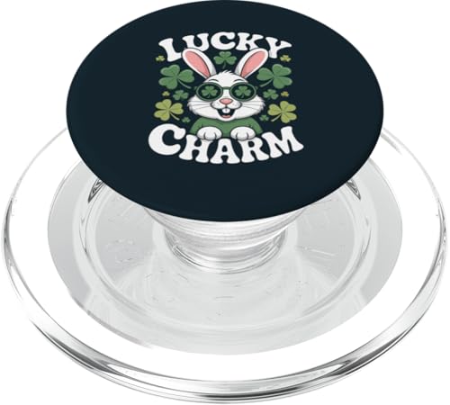 St. Patricks Day Rabbit PopSockets PopGrip für MagSafe St. Patricks Day Rabbit PopSockets PopGrip für MagSafe von Rabbit Lover Gifts & Tees
