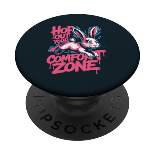 Street Art Rabbit Graffiti Hase PopSockets Klebender PopGrip Street Art Rabbit Graffiti Hase PopSockets Klebender PopGrip von Rabbit Lover Gifts & Tees