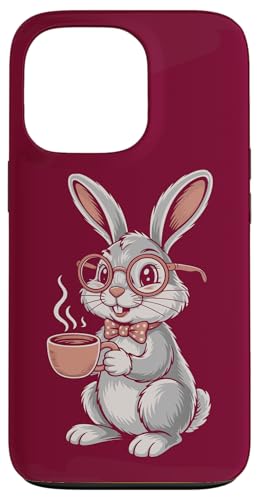 Vintage Hipster Hase Kaffeegläser Hase Hülle für iPhone 13 Pro Vintage Hipster Hase Kaffeegläser Hase Hülle für iPhone 13 Pro von Rabbit Lover Gifts & Tees