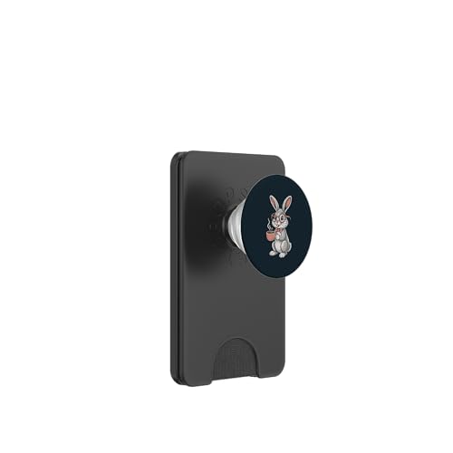 Vintage Hipster Hase Kaffeegläser Hase PopSockets PopWallet für MagSafe Vintage Hipster Hase Kaffeegläser Hase PopSockets PopWallet für MagSafe von Rabbit Lover Gifts & Tees