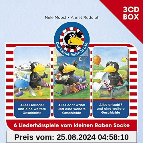 Der Kleine Rabe Socke - 3-CD Hörspielbox Vol.1 von Rabe Socke