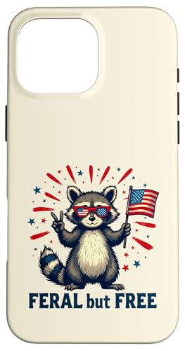 Feral and free Waschbär Patriotisch 4. Juli Feral But Free Hülle für iPhone 16 Pro Max Feral and free Waschbär Patriotisch 4. Juli Feral But Free Hülle für iPhone 16 Pro Max von Raccoon Feral & Free Independence Day 4th of july