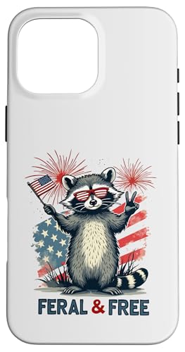 Feral and free Waschbär Patriotisch 4. Juli Feral But Free Hülle für iPhone 16 Pro Max Feral and free Waschbär Patriotisch 4. Juli Feral But Free Hülle für iPhone 16 Pro Max von Raccoon Feral & Free Independence Day 4th of july