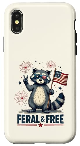 Feral and free Waschbär Patriotisch 4. Juli Feral But Free Hülle für iPhone X/XS Feral and free Waschbär Patriotisch 4. Juli Feral But Free Hülle für iPhone X/XS von Raccoon Feral & Free Independence Day 4th of july