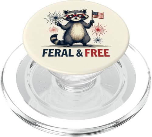 Feral and free Waschbär Patriotisch 4. Juli Feral But Free PopSockets PopGrip für MagSafe Feral and free Waschbär Patriotisch 4. Juli Feral But Free PopSockets PopGrip für MagSafe von Raccoon Feral & Free Independence Day 4th of july