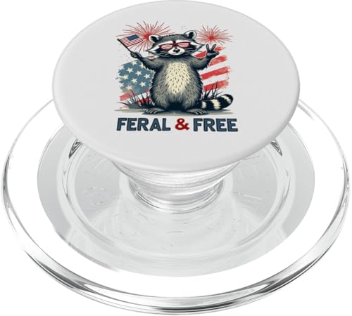 Feral and free Waschbär Patriotisch 4. Juli Feral But Free PopSockets PopGrip für MagSafe Feral and free Waschbär Patriotisch 4. Juli Feral But Free PopSockets PopGrip für MagSafe von Raccoon Feral & Free Independence Day 4th of july