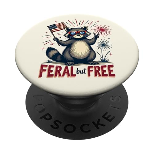 Feral but free Waschbär Patriotisch 4. Juli Feral and Free PopSockets Klebender PopGrip Feral but free Waschbär Patriotisch 4. Juli Feral and Free PopSockets Klebender PopGrip von Raccoon Feral & Free Independence Day 4th of july