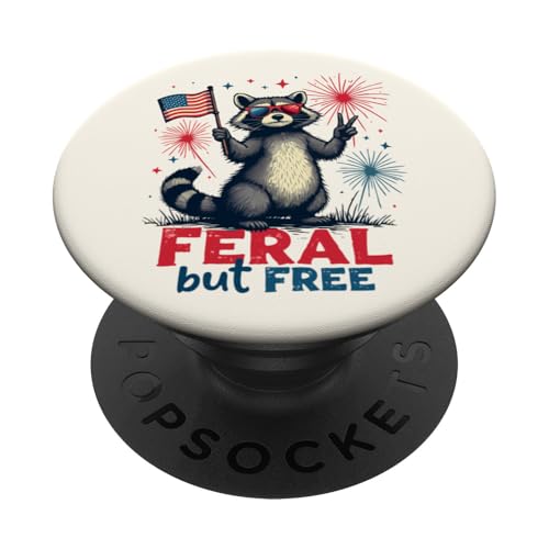 Feral but free Waschbär Patriotisch 4. Juli Feral and Free PopSockets Klebender PopGrip Feral but free Waschbär Patriotisch 4. Juli Feral and Free PopSockets Klebender PopGrip von Raccoon Feral & Free Independence Day 4th of july