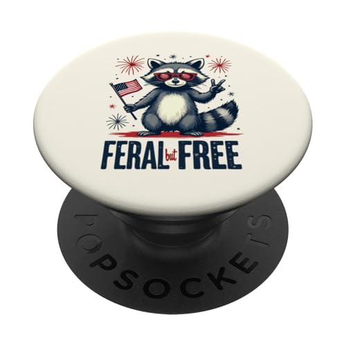 Feral but free Waschbär Patriotisch 4. Juli Feral and Free PopSockets Klebender PopGrip Feral but free Waschbär Patriotisch 4. Juli Feral and Free PopSockets Klebender PopGrip von Raccoon Feral & Free Independence Day 4th of july
