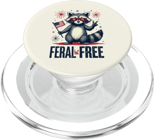 Feral but free Waschbär Patriotisch 4. Juli Feral and Free PopSockets PopGrip für MagSafe Feral but free Waschbär Patriotisch 4. Juli Feral and Free PopSockets PopGrip für MagSafe von Raccoon Feral & Free Independence Day 4th of july