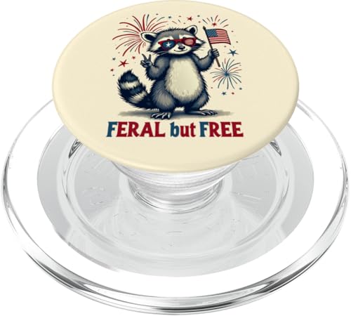 Feral but free Waschbär Patriotisch 4. Juli Feral and Free PopSockets PopGrip für MagSafe Feral but free Waschbär Patriotisch 4. Juli Feral and Free PopSockets PopGrip für MagSafe von Raccoon Feral & Free Independence Day 4th of july