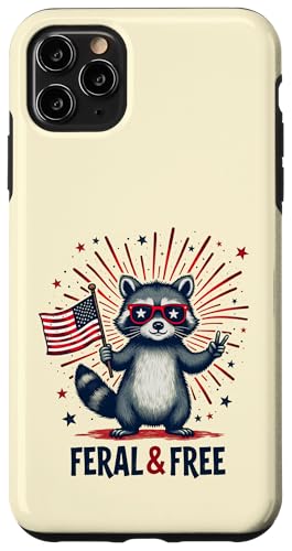 Lustiger Waschbär Feral but Free 4. Juli Patriotische USA-Flagge Hülle für iPhone 11 Pro Max Lustiger Waschbär Feral but Free 4. Juli Patriotische USA-Flagge Hülle für iPhone 11 Pro Max von Raccoon Feral & Free Independence Day 4th of july