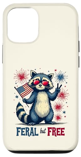Lustiger Waschbär Feral but Free 4. Juli Patriotische USA-Flagge Hülle für iPhone 12/12 Pro Lustiger Waschbär Feral but Free 4. Juli Patriotische USA-Flagge Hülle für iPhone 12/12 Pro von Raccoon Feral & Free Independence Day 4th of july