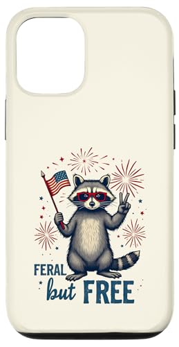 Lustiger Waschbär Feral but Free 4. Juli Patriotische USA-Flagge Hülle für iPhone 12/12 Pro Lustiger Waschbär Feral but Free 4. Juli Patriotische USA-Flagge Hülle für iPhone 12/12 Pro von Raccoon Feral & Free Independence Day 4th of july