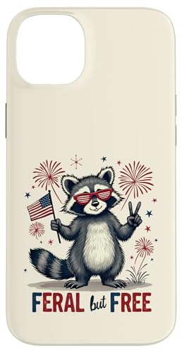 Lustiger Waschbär Feral but Free 4. Juli Patriotische USA-Flagge Hülle für iPhone 14 Plus Lustiger Waschbär Feral but Free 4. Juli Patriotische USA-Flagge Hülle für iPhone 14 Plus von Raccoon Feral & Free Independence Day 4th of july