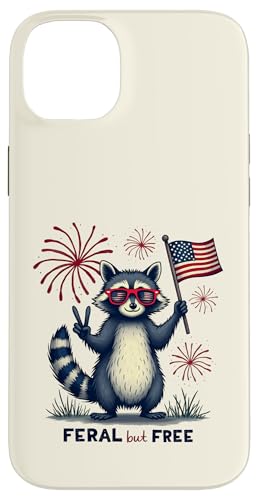 Lustiger Waschbär Feral but Free 4. Juli Patriotische USA-Flagge Hülle für iPhone 14 Plus Lustiger Waschbär Feral but Free 4. Juli Patriotische USA-Flagge Hülle für iPhone 14 Plus von Raccoon Feral & Free Independence Day 4th of july