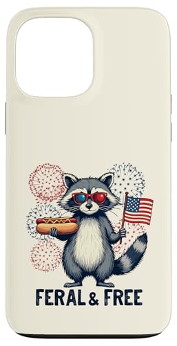 Waschbär Feral and Free 4. Juli Patriotischer Waschbär Hotdog Hülle für iPhone 13 Pro Max Waschbär Feral and Free 4. Juli Patriotischer Waschbär Hotdog Hülle für iPhone 13 Pro Max von Raccoon Feral & Free Independence Day 4th of july