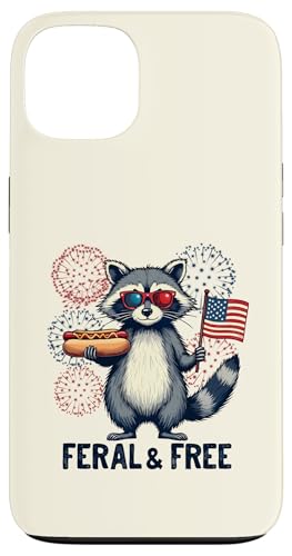 Waschbär Feral and Free 4. Juli Patriotischer Waschbär Hotdog Hülle für iPhone 13 Waschbär Feral and Free 4. Juli Patriotischer Waschbär Hotdog Hülle für iPhone 13 von Raccoon Feral & Free Independence Day 4th of july