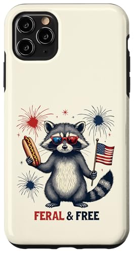 Waschbär Feral but Free 4. Juli Patriotischer Waschbär Hotdog Hülle für iPhone 11 Pro Max Waschbär Feral but Free 4. Juli Patriotischer Waschbär Hotdog Hülle für iPhone 11 Pro Max von Raccoon Feral & Free Independence Day 4th of july