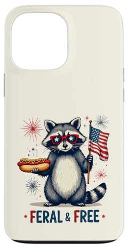 Waschbär Feral but Free 4. Juli Patriotischer Waschbär Hotdog Hülle für iPhone 13 Pro Max Waschbär Feral but Free 4. Juli Patriotischer Waschbär Hotdog Hülle für iPhone 13 Pro Max von Raccoon Feral & Free Independence Day 4th of july