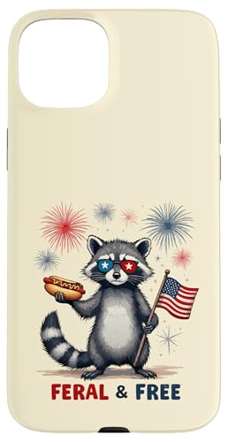Waschbär Feral but Free Patriotic 4. Juli Waschbär Hotdog Hülle für iPhone 15 Plus Waschbär Feral but Free Patriotic 4. Juli Waschbär Hotdog Hülle für iPhone 15 Plus von Raccoon Feral & Free Independence Day 4th of july
