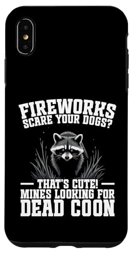 Coon Hunting Coonhound Feuerwerk Coonhunter Waschbärjäger Hülle für iPhone XS Max Coon Hunting Coonhound Feuerwerk Coonhunter Waschbärjäger Hülle für iPhone XS Max von Raccoon Hunting Outfit For Coonhunter & Enthusiast