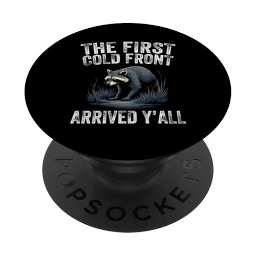 Coonhunting Cold Front Waschbär Jagd Waschbär Jäger PopSockets Klebender PopGrip Coonhunting Cold Front Waschbär Jagd Waschbär Jäger PopSockets Klebender PopGrip von Raccoon Hunting Outfit For Coonhunter & Enthusiast