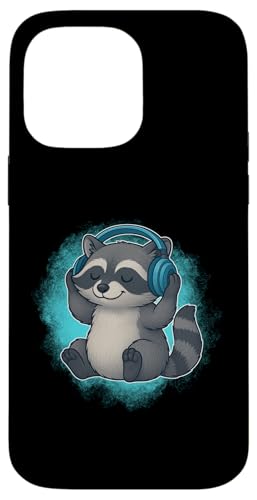 DJ Raccoon Kopfhörer Musikliebhaber Hülle für iPhone 14 Pro Max DJ Raccoon Kopfhörer Musikliebhaber Hülle für iPhone 14 Pro Max von Raccoon Lover Tees Co.