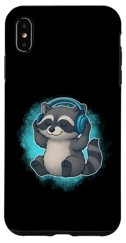 DJ Raccoon Kopfhörer Musikliebhaber Hülle für iPhone XS Max DJ Raccoon Kopfhörer Musikliebhaber Hülle für iPhone XS Max von Raccoon Lover Tees Co.