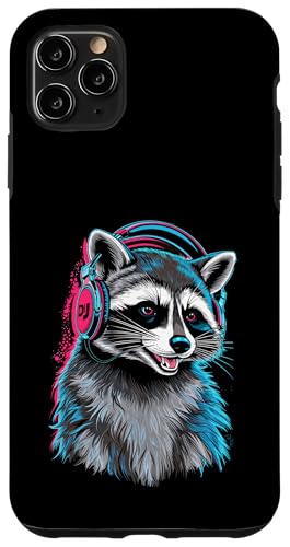 Waschbär Musik Kopfhörer DJ Kunst Marder Raccoon Hülle für iPhone 11 Pro Max Waschbär Musik Kopfhörer DJ Kunst Marder Raccoon Hülle für iPhone 11 Pro Max von Raccoon Waschbär Musik
