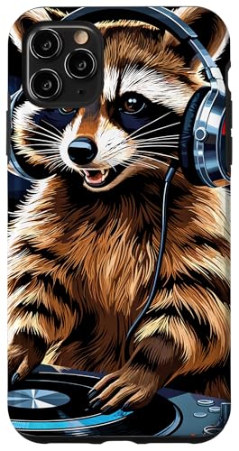 Waschbär Musik Kopfhörer DJ Kunst Marder Raccoon Hülle für iPhone 11 Pro Max Waschbär Musik Kopfhörer DJ Kunst Marder Raccoon Hülle für iPhone 11 Pro Max von Raccoon Waschbär Musik
