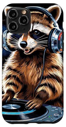 Waschbär Musik Kopfhörer DJ Kunst Marder Raccoon Hülle für iPhone 11 Pro Waschbär Musik Kopfhörer DJ Kunst Marder Raccoon Hülle für iPhone 11 Pro von Raccoon Waschbär Musik