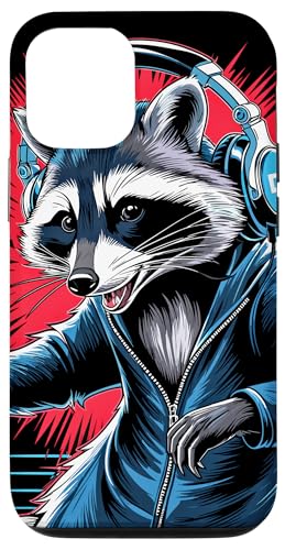 Waschbär Musik Kopfhörer DJ Kunst Marder Raccoon Hülle für iPhone 12/12 Pro Waschbär Musik Kopfhörer DJ Kunst Marder Raccoon Hülle für iPhone 12/12 Pro von Raccoon Waschbär Musik