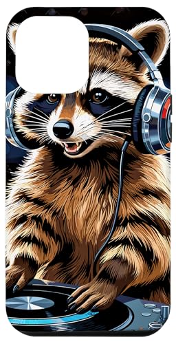 Waschbär Musik Kopfhörer DJ Kunst Marder Raccoon Hülle für iPhone 12 Pro Max Waschbär Musik Kopfhörer DJ Kunst Marder Raccoon Hülle für iPhone 12 Pro Max von Raccoon Waschbär Musik