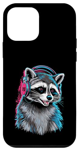 Waschbär Musik Kopfhörer DJ Kunst Marder Raccoon Hülle für iPhone 12 mini Waschbär Musik Kopfhörer DJ Kunst Marder Raccoon Hülle für iPhone 12 mini von Raccoon Waschbär Musik