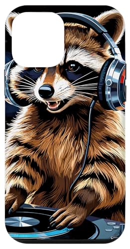 Waschbär Musik Kopfhörer DJ Kunst Marder Raccoon Hülle für iPhone 12 mini Waschbär Musik Kopfhörer DJ Kunst Marder Raccoon Hülle für iPhone 12 mini von Raccoon Waschbär Musik