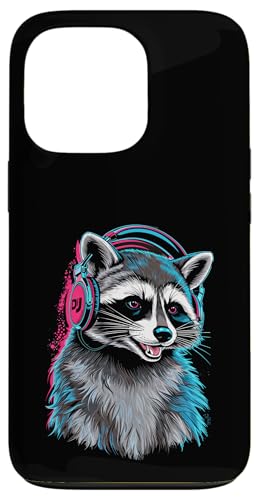 Waschbär Musik Kopfhörer DJ Kunst Marder Raccoon Hülle für iPhone 13 Pro Waschbär Musik Kopfhörer DJ Kunst Marder Raccoon Hülle für iPhone 13 Pro von Raccoon Waschbär Musik