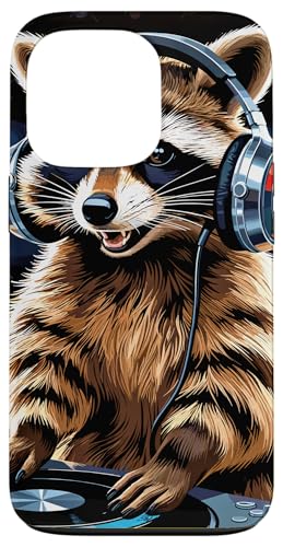 Waschbär Musik Kopfhörer DJ Kunst Marder Raccoon Hülle für iPhone 13 Pro Waschbär Musik Kopfhörer DJ Kunst Marder Raccoon Hülle für iPhone 13 Pro von Raccoon Waschbär Musik