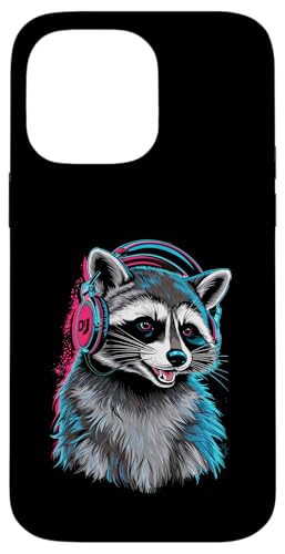 Waschbär Musik Kopfhörer DJ Kunst Marder Raccoon Hülle für iPhone 14 Pro Max Waschbär Musik Kopfhörer DJ Kunst Marder Raccoon Hülle für iPhone 14 Pro Max von Raccoon Waschbär Musik