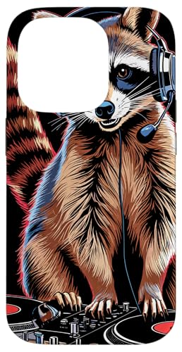 Waschbär Musik Kopfhörer DJ Kunst Marder Raccoon Hülle für iPhone 14 Pro Waschbär Musik Kopfhörer DJ Kunst Marder Raccoon Hülle für iPhone 14 Pro von Raccoon Waschbär Musik